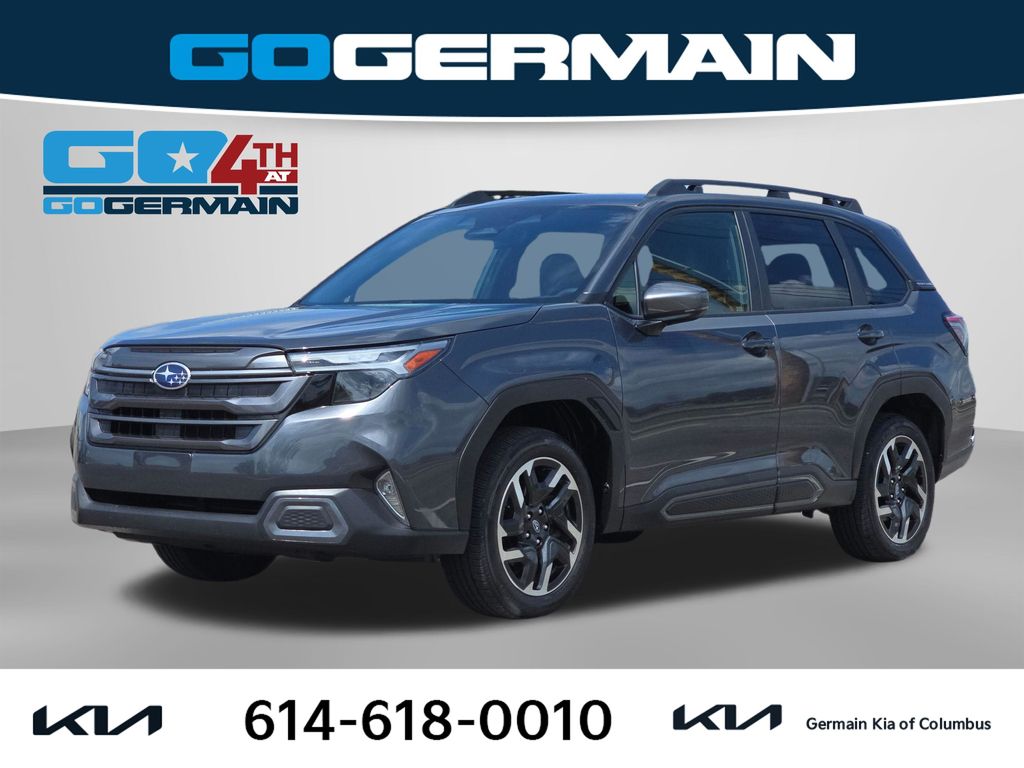 Gray Metallic 2025 Subaru Forester SUV / Crossover All-Wheel Drive Continuously Variable Transmission