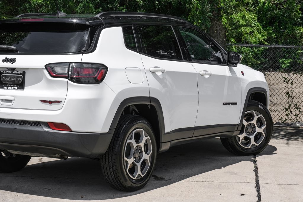 used 2022 Jeep Compass car, priced at $22,709