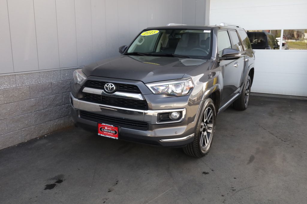Magnetic Gray Metallic 2015 Toyota 4Runner Limited 4WD SUV / Crossover All-Wheel Drive 5-Speed Automatic Overdrive