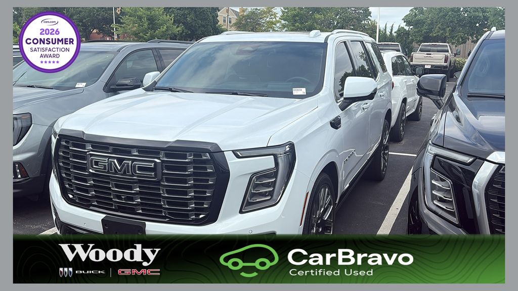 Glacier White 2026 GMC Yukon SUV / Crossover Four-Wheel Drive