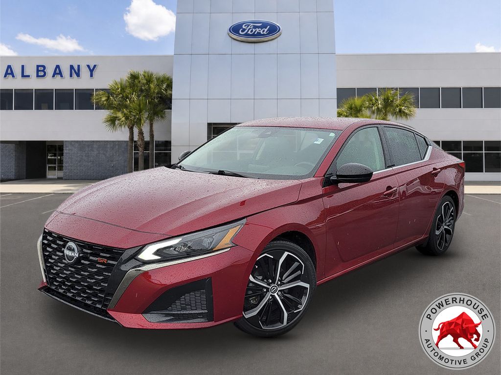 Red (Scarlet Ember) 2024 Nissan Altima Sedan Front-Wheel Drive Continuously Variable Transmission
