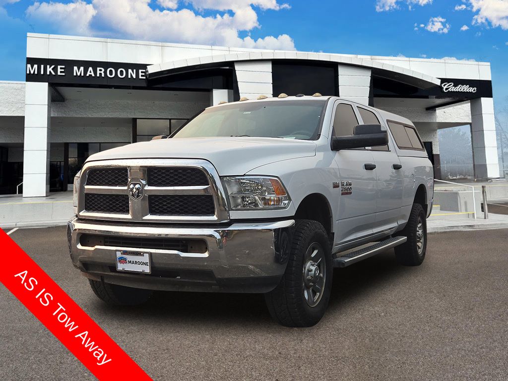 Bright White Clearcoat 2016 RAM 2500 Pickup Truck Four-Wheel Drive 6-Speed Automatic