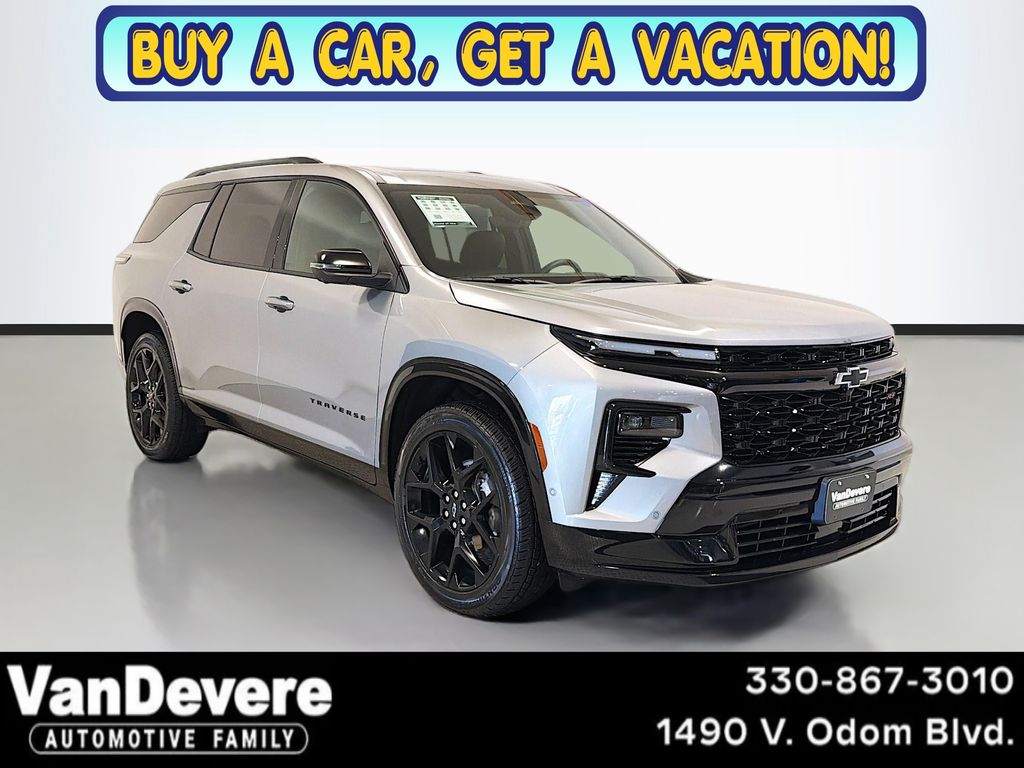 Gray 2026 Chevrolet Traverse RS AWD SUV / Crossover Four-Wheel Drive 8-Speed Automatic