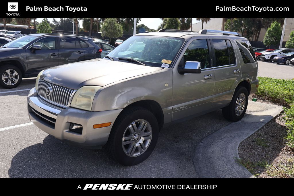Silver Birch Metallic 2008 Mercury Mountaineer V6 Premier AWD SUV / Crossover All-Wheel Drive 5-Speed Automatic Overdrive