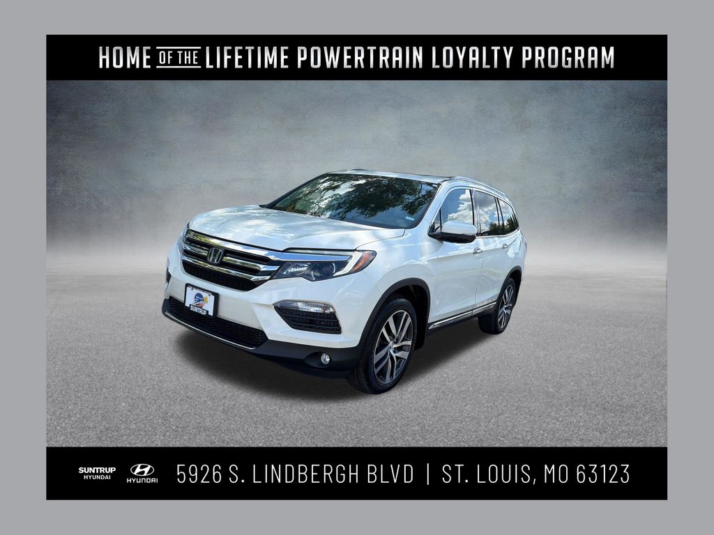 White Diamond Pearl 2017 Honda Pilot SUV / Crossover All-Wheel Drive 9-Speed Automatic