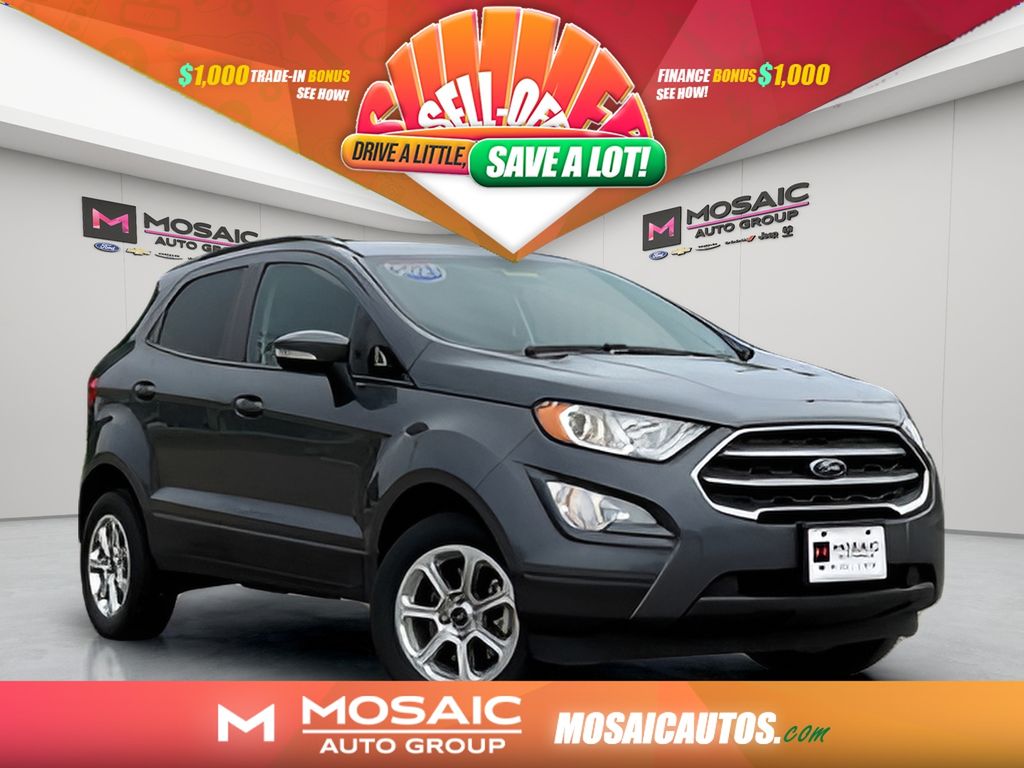 Used 2021 Ford EcoSport SE SUVs