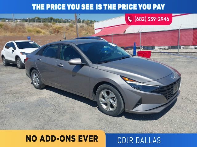 Fluid Metal 2023 Hyundai Elantra Sedan Front-Wheel Drive Continuously Variable Transmission