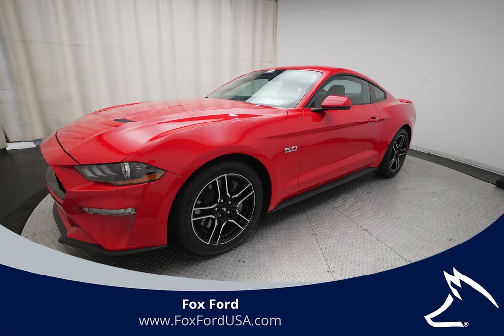 Race Red 2021 Ford Mustang Coupe Rear-Wheel Drive Automatic