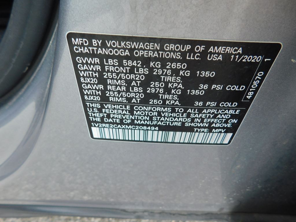 Thumbnail: 2021 Volkswagen Atlas - 9