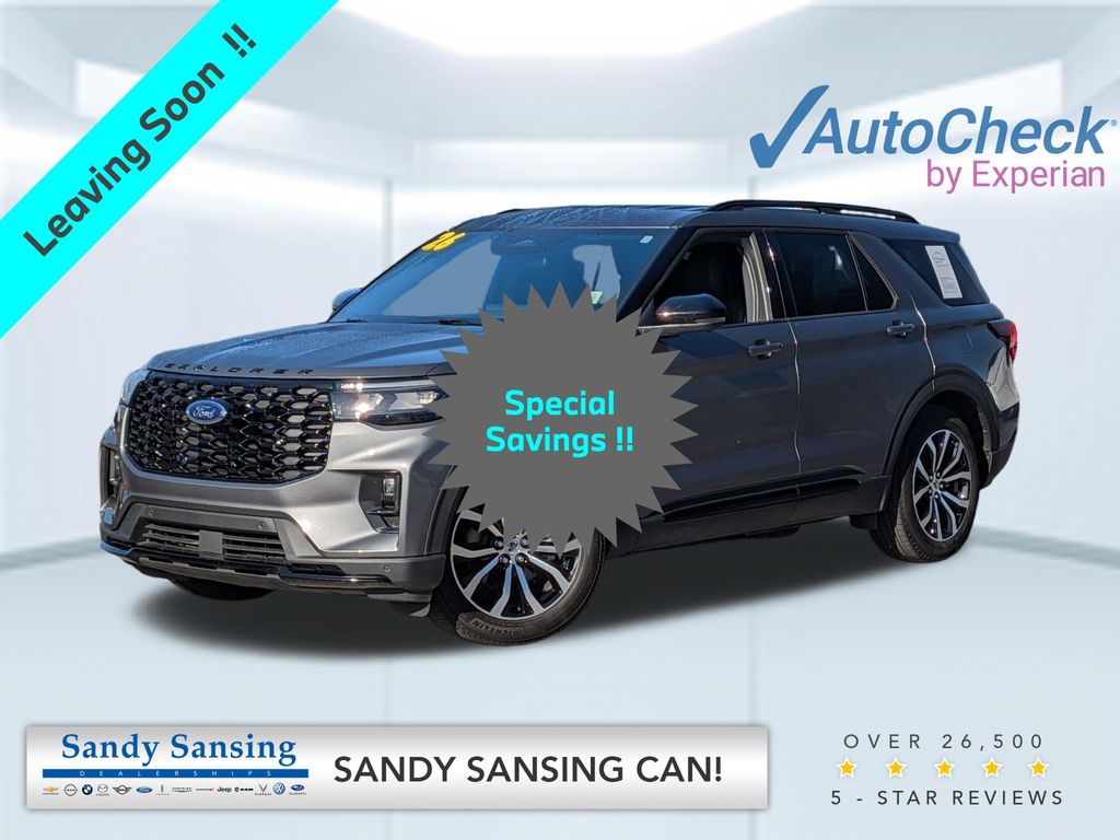 Gray Metallic 2026 Ford Explorer ST-Line RWD SUV / Crossover Rear-Wheel Drive Automatic