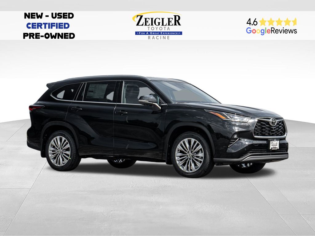 Midnight Black Metallic 2026 Toyota Highlander SUV / Crossover All-Wheel Drive 8-Speed Automatic