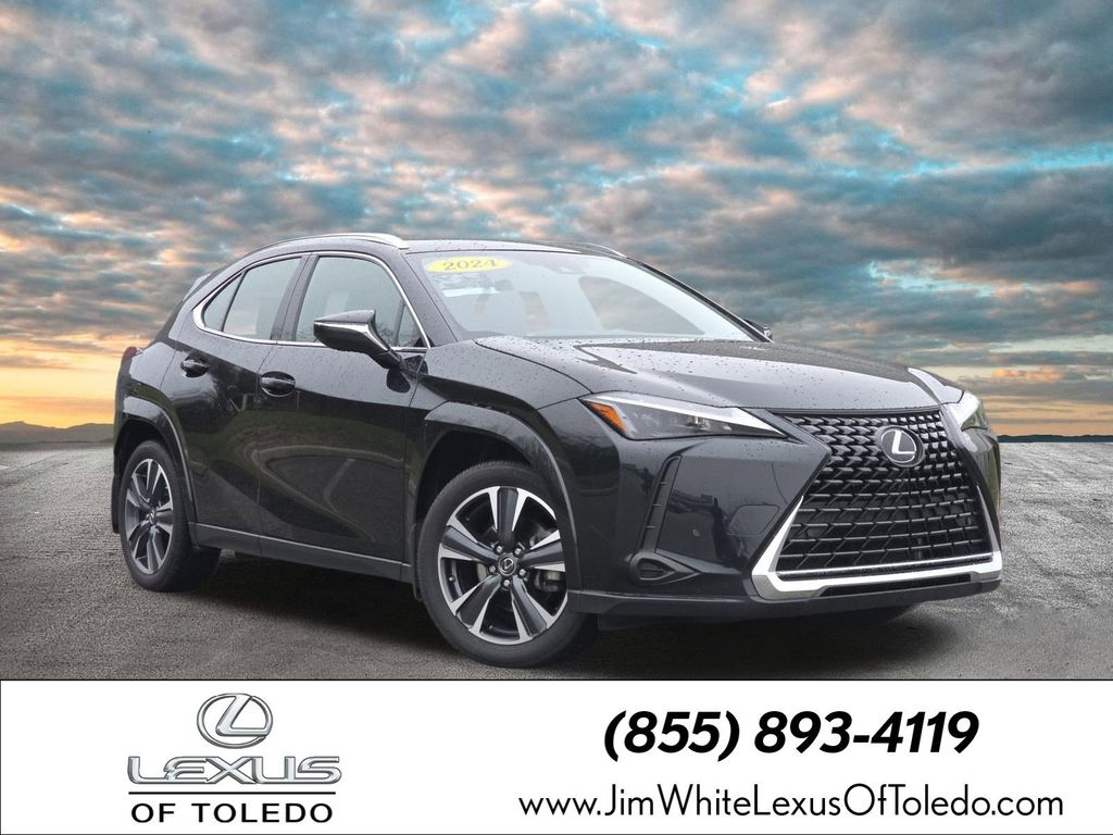 Black (Caviar) 2024 Lexus UX Hybrid 250h Premium AWD SUV / Crossover All-Wheel Drive Continuously Variable Transmission
