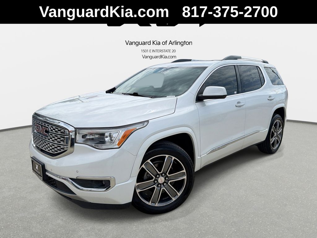 White Frost Tricoat 2019 GMC Acadia SUV / Crossover Front-Wheel Drive 6-Speed Automatic