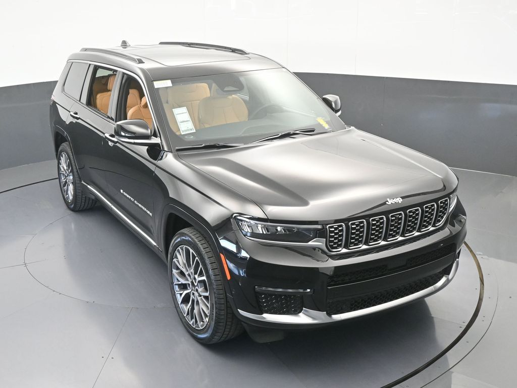 New 2025 Diamond Black Crystal Pearlcoat Jeep Summit image 65