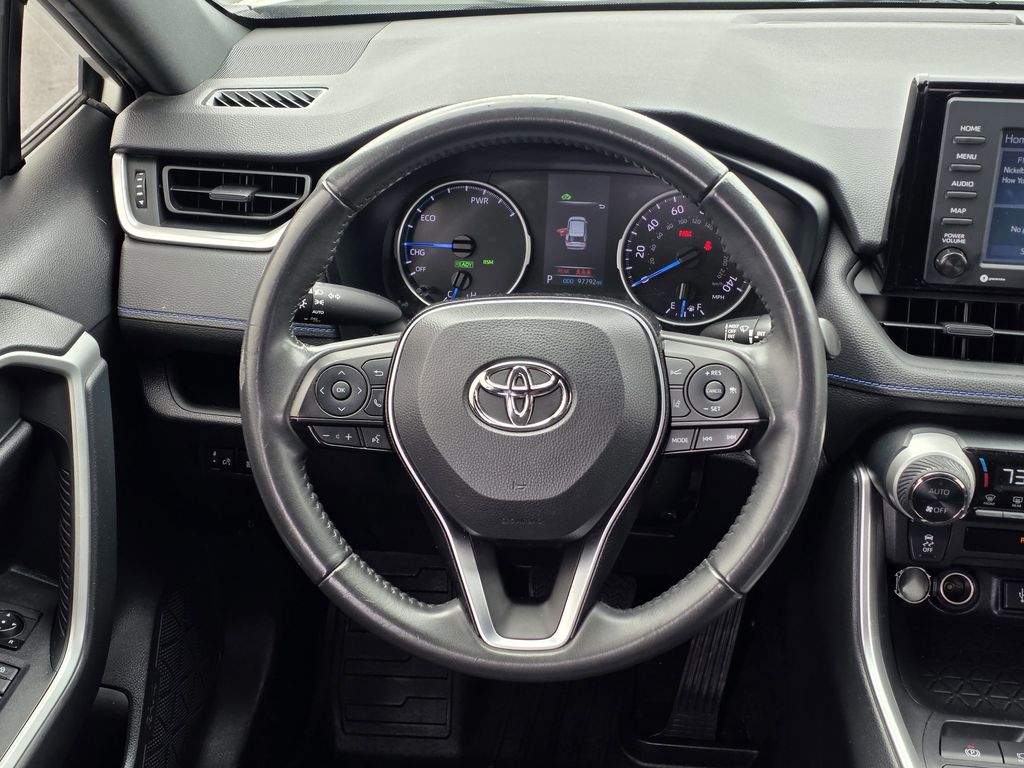 2022 Toyota RAV4 Hybrid SE White at Gullo Toyota
