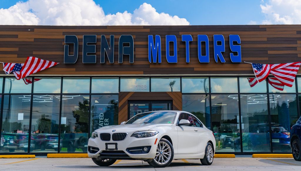 Alpine White 2016 BMW 2 Series 228i Coupe RWD Coupe Rear-Wheel Drive 8-Speed Automatic