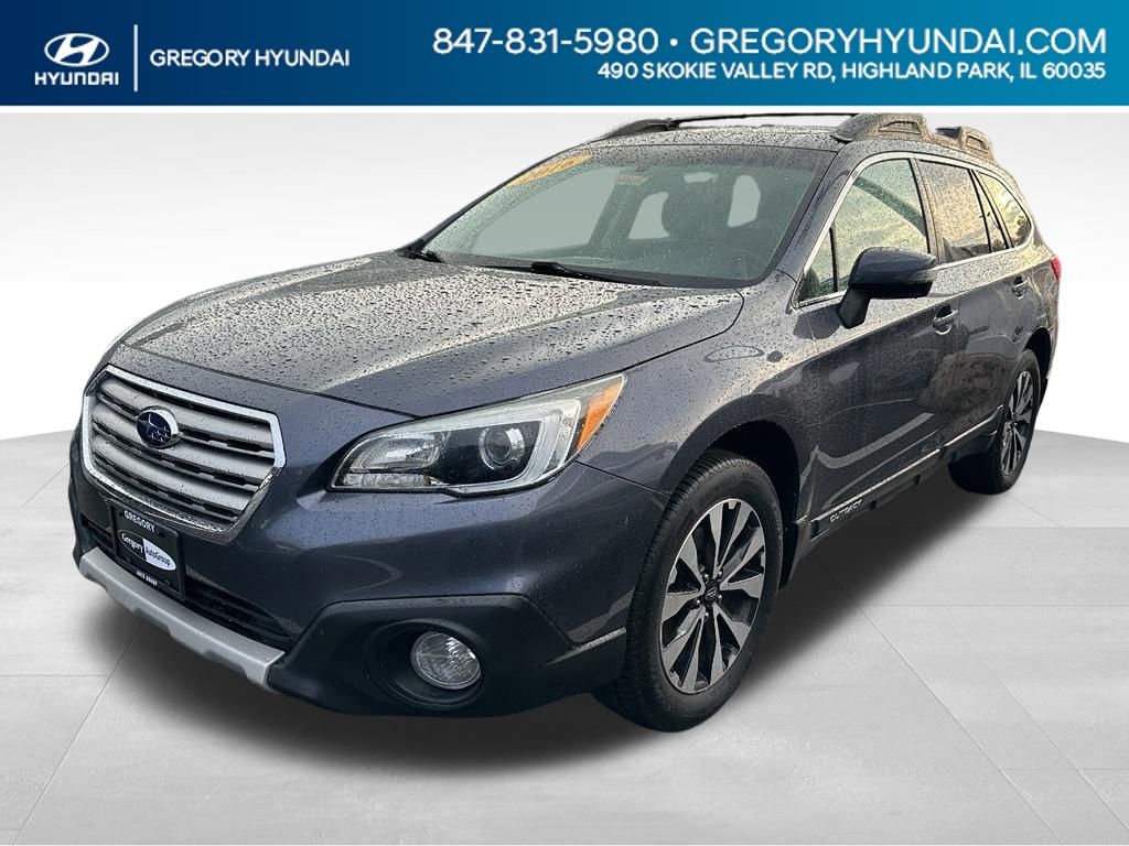 Carbide Gray Metallic 2016 Subaru Outback Wagon All-Wheel Drive Continuously Variable Transmission