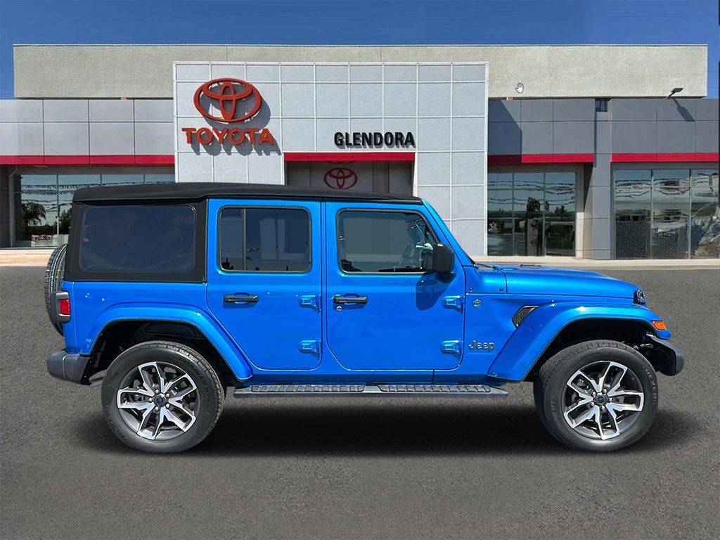 Used 2024 Jeep Wrangler 4xe Sports S 4XE with VIN 1C4RJXN6XRW144434 for sale in Glendora, CA