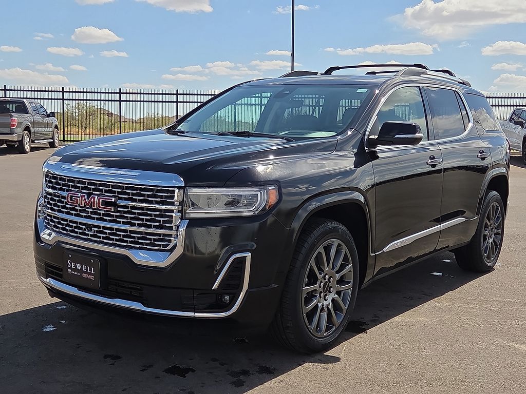 Black (Ebony Twilight Metallic) 2023 GMC Acadia SUV / Crossover Front-Wheel Drive 9-Speed Automatic