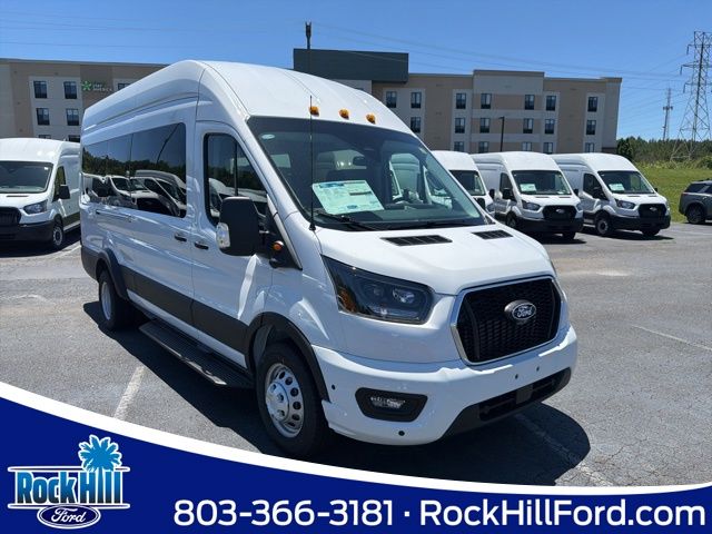 Oxford White 2026 Ford Transit Passenger Van Rear-Wheel Drive 