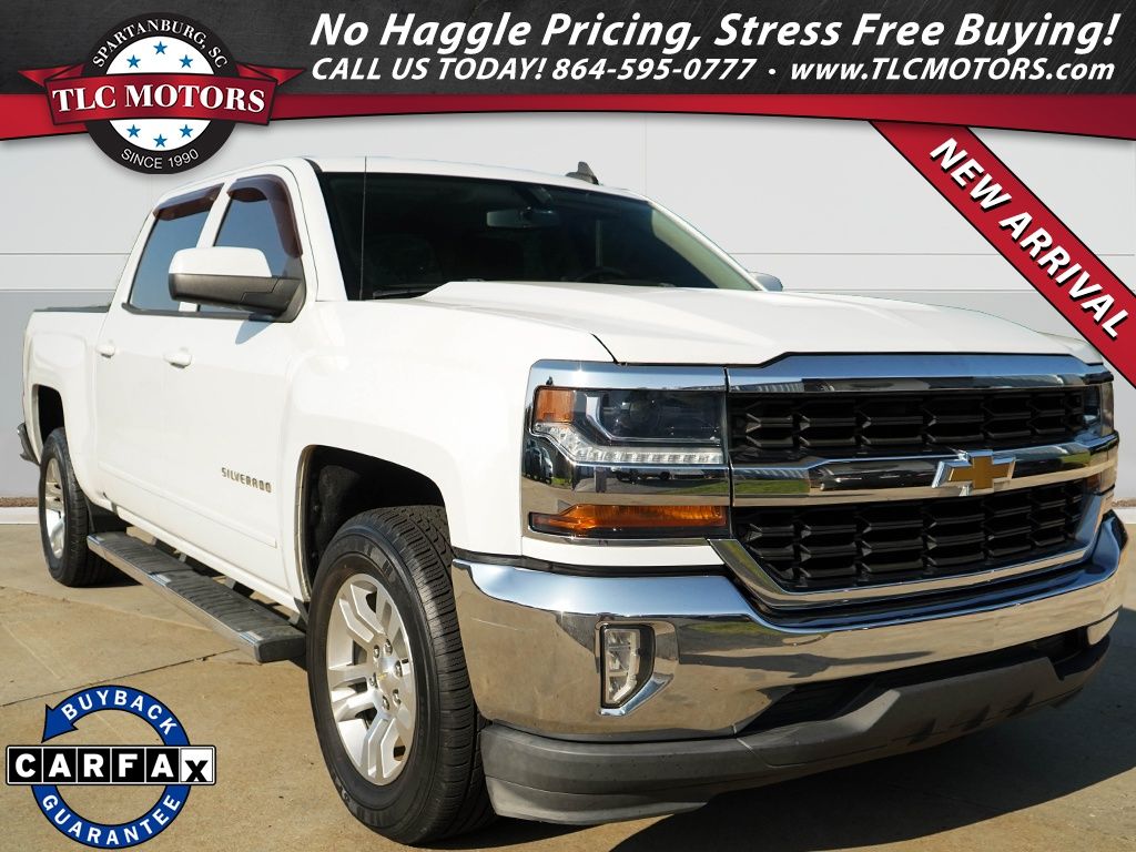 Summit White 2018 Chevrolet Silverado 1500 Pickup Truck 4X2 6-Speed Automatic Overdrive