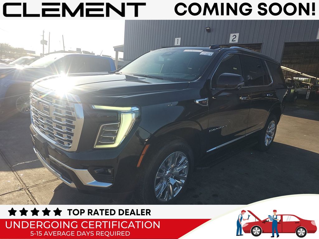 Onyx Black 2025 GMC Yukon SUV / Crossover Four-Wheel Drive