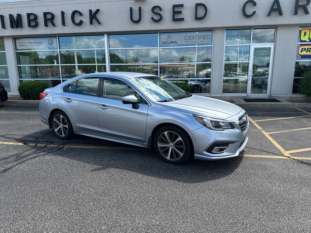 Ice Silver Metallic 2019 Subaru Legacy Sedan All-Wheel Drive Continuously Variable Transmission