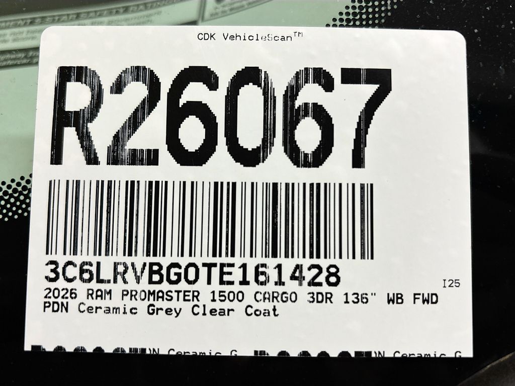 2026 Ram ProMaster 1500 Base