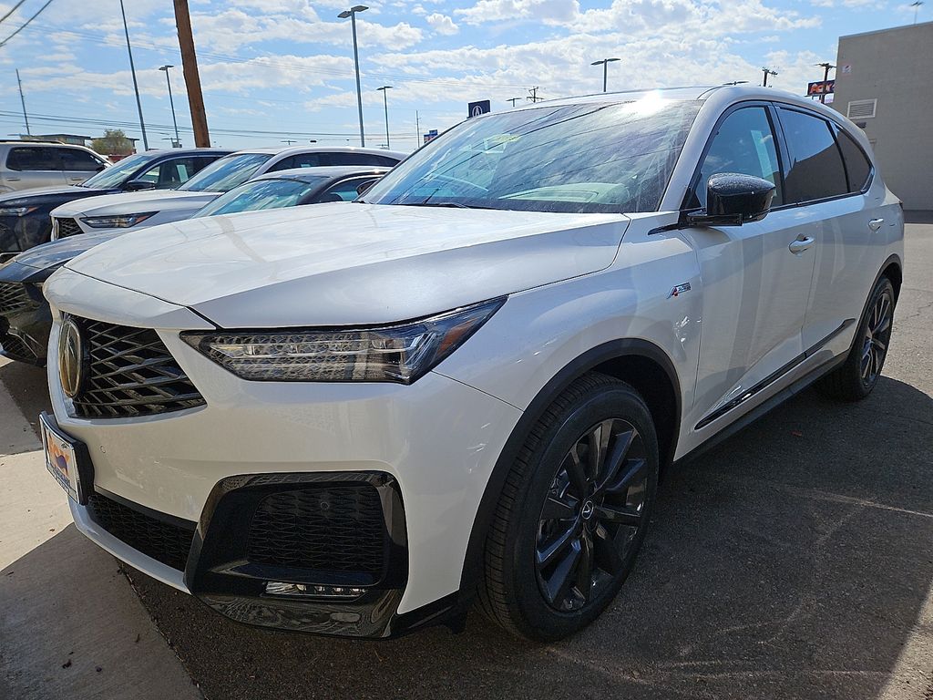 Gray (Platinum) 2026 Acura MDX SUV / Crossover All-Wheel Drive Automatic