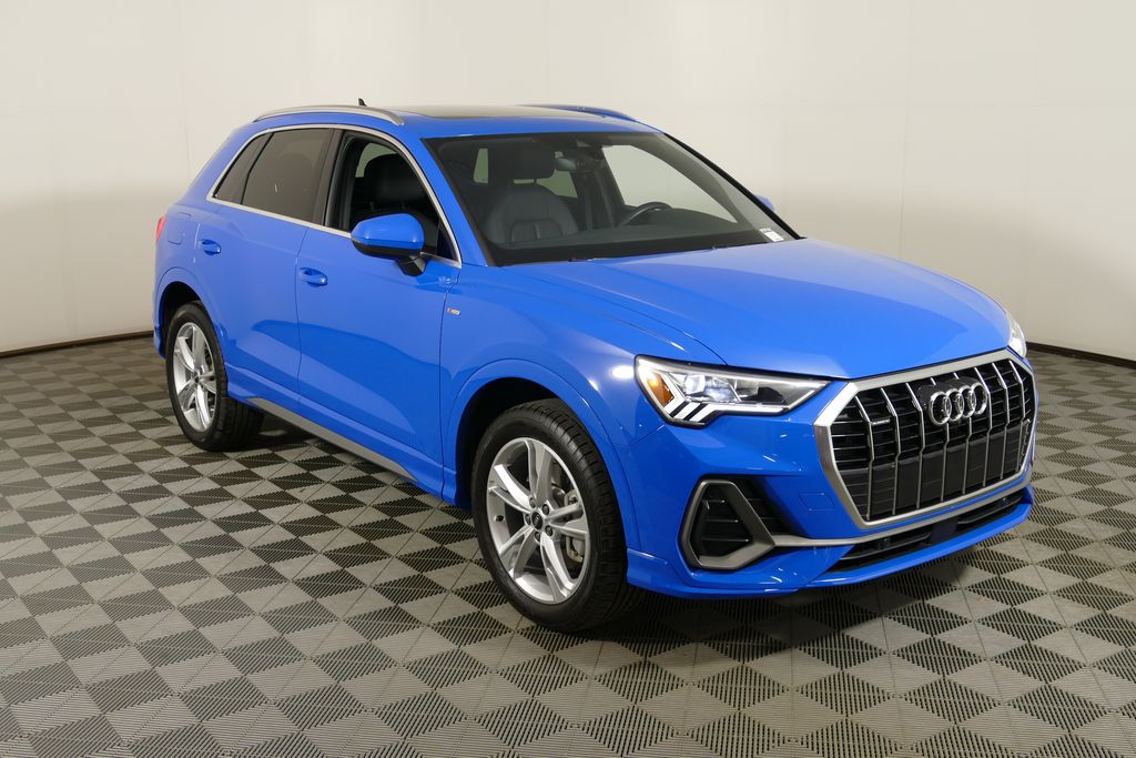 Turbo Blue 2022 Audi Q3 SUV / Crossover All-Wheel Drive 8-Speed Automatic