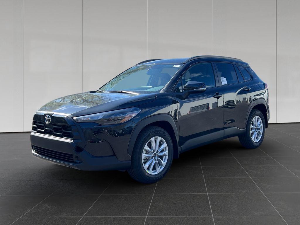 Jet Black 2026 Toyota Corolla Cross LE AWD SUV / Crossover All-Wheel Drive Continuously Variable Transmission