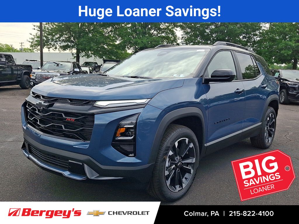 Lakeshore Blue Metallic 2026 Chevrolet Equinox SUV / Crossover Four-Wheel Drive 8-Speed Automatic