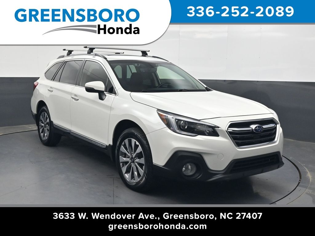Crystal White Pearl 2018 Subaru Outback 2.5i Touring AWD Wagon All-Wheel Drive Continuously Variable Transmission