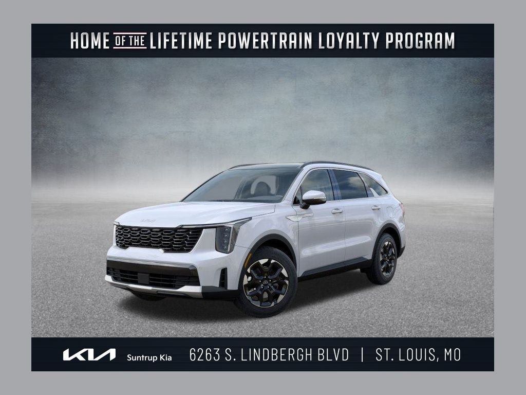 Glacial White Pearl 2026 Kia Sorento SUV / Crossover Front-Wheel Drive 8-Speed Automatic