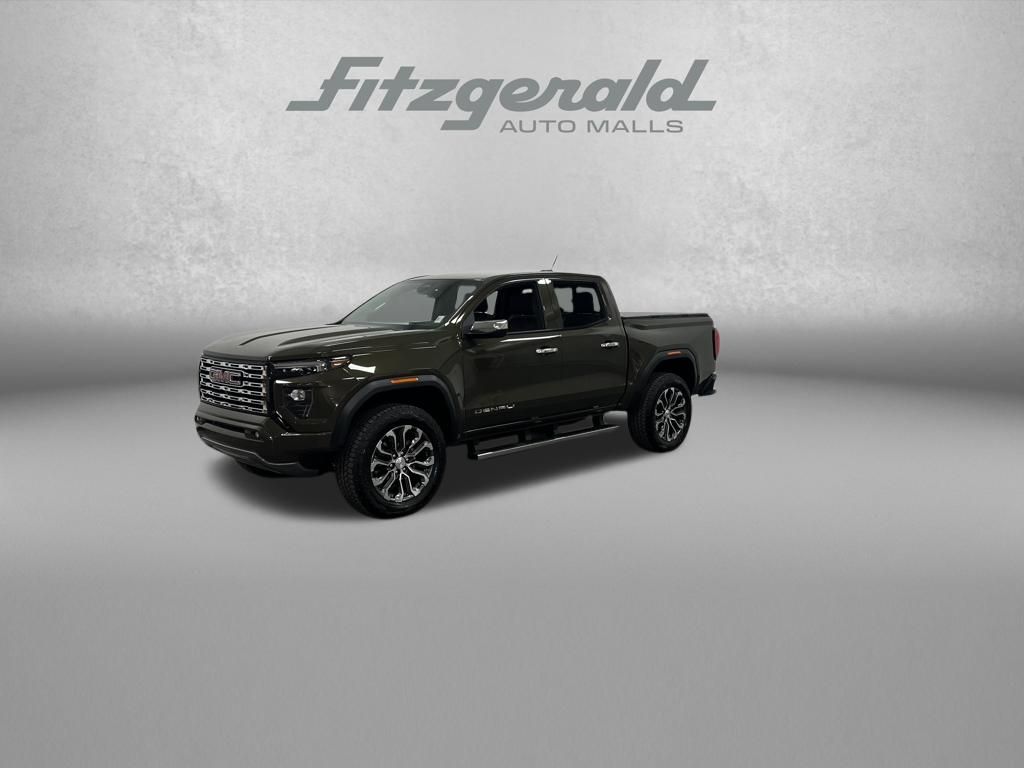 Deep Bronze Metallic 2025 GMC Canyon Pickup Truck Four-Wheel Drive 8-Speed Automatic