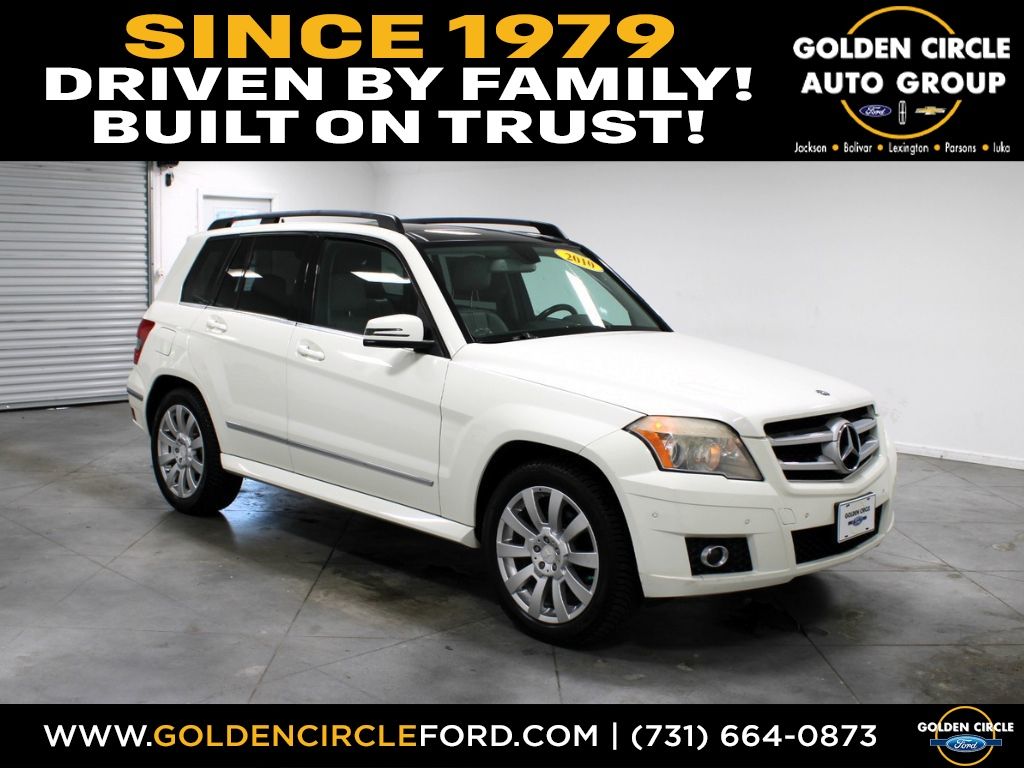 Arctic White 2010 Mercedes-Benz GLK 350 4MATIC SUV / Crossover All-Wheel Drive 7-Speed Automatic