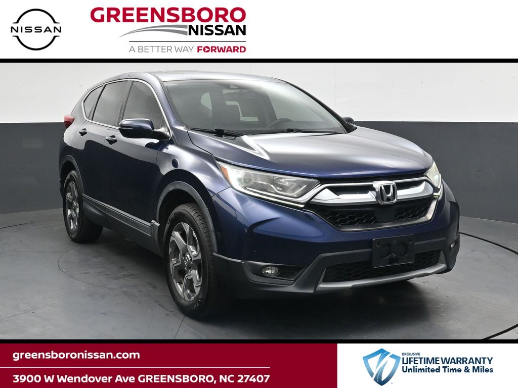 Black (Obsidian Blue Pearl) 2017 Honda CR-V SUV / Crossover All-Wheel Drive Continuously Variable Transmission