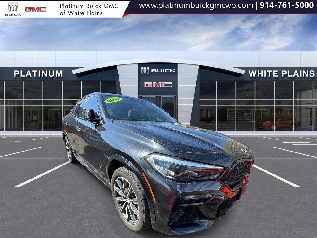 Black Sapphire Metallic 2022 BMW X6 xDrive40i AWD SUV / Crossover All-Wheel Drive 8-Speed Automatic