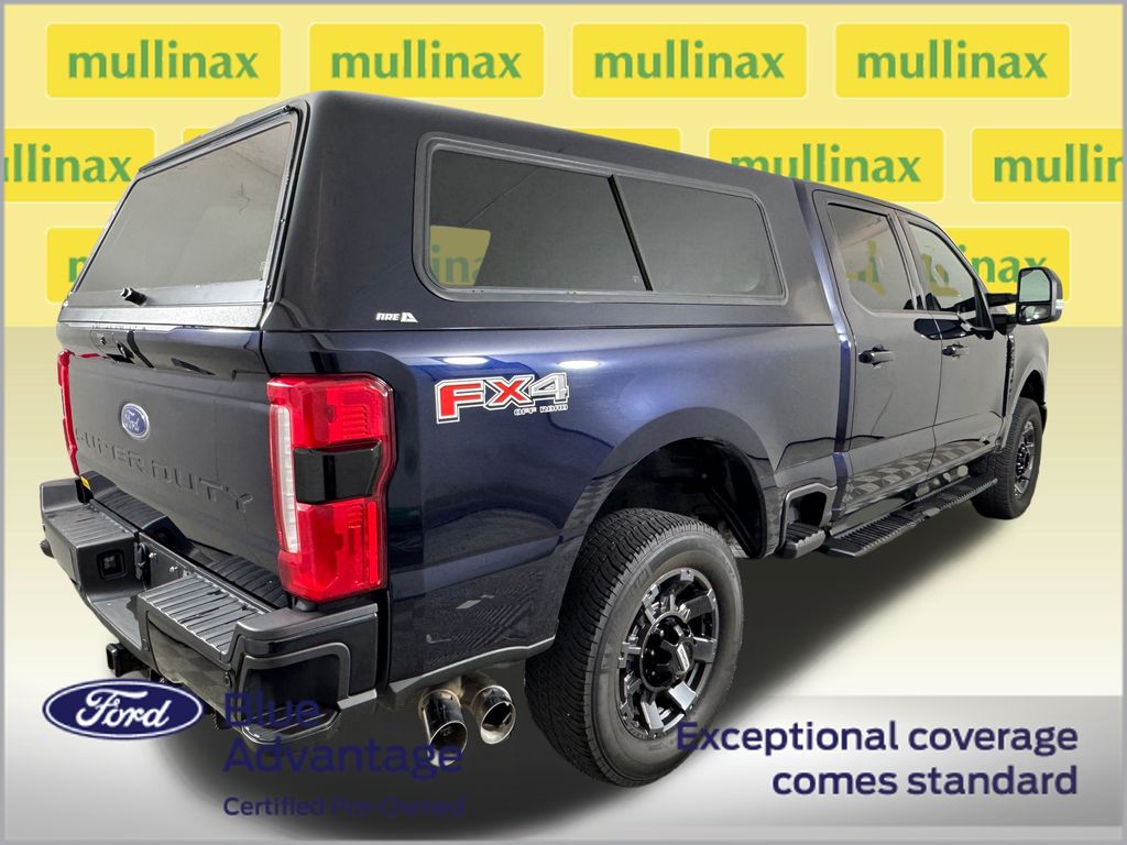 Certified Used 2024 Blue Ford Lariat image 4