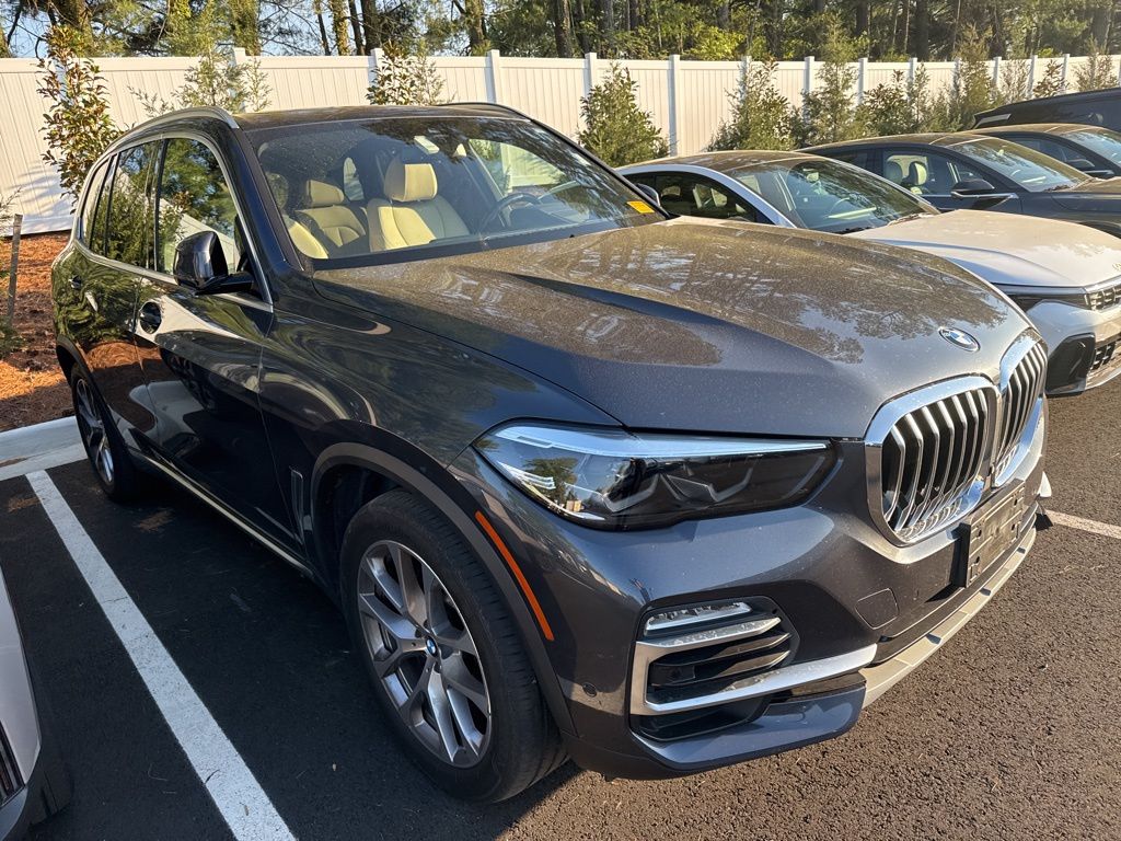 Gray (Dark Graphite Metallic) 2021 BMW X5 sDrive40i RWD SUV / Crossover Rear-Wheel Drive 8-Speed Automatic