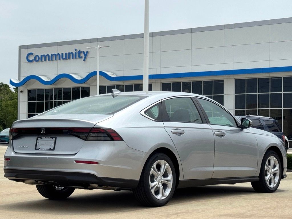 2026 Honda Accord LX Silver at Classic Honda Galveston