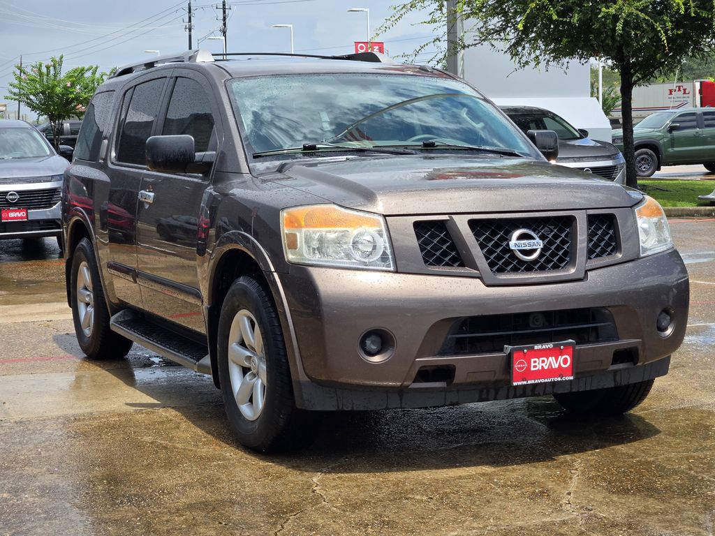2013 Nissan Armada SV Brown at Texan Dodge Chrysler Jeep Ram