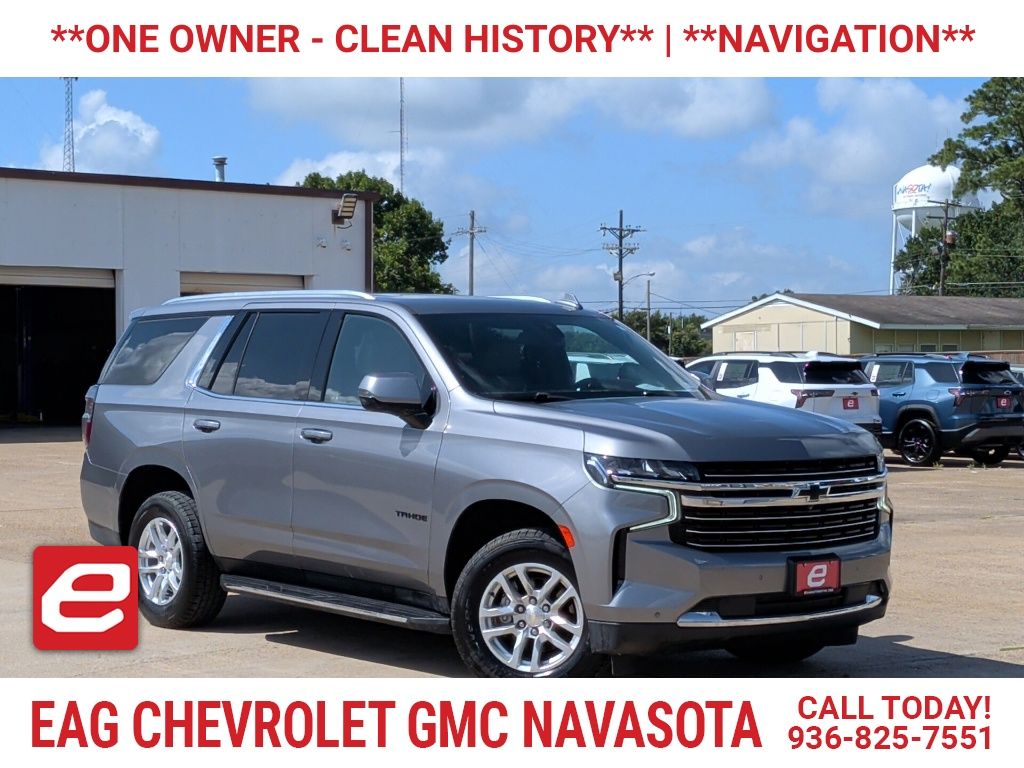 Gray (Satin Steel Metallic) 2022 Chevrolet Tahoe SUV / Crossover 4X2