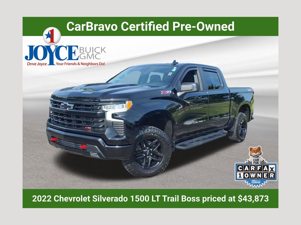 2022 Chevrolet Silverado 1500 LT Trail Boss Crew Cab 4WD