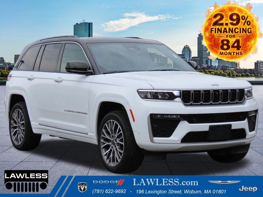Bright White Clearcoat 2026 Jeep Grand Cherokee SUV / Crossover Four-Wheel Drive 8-Speed Automatic