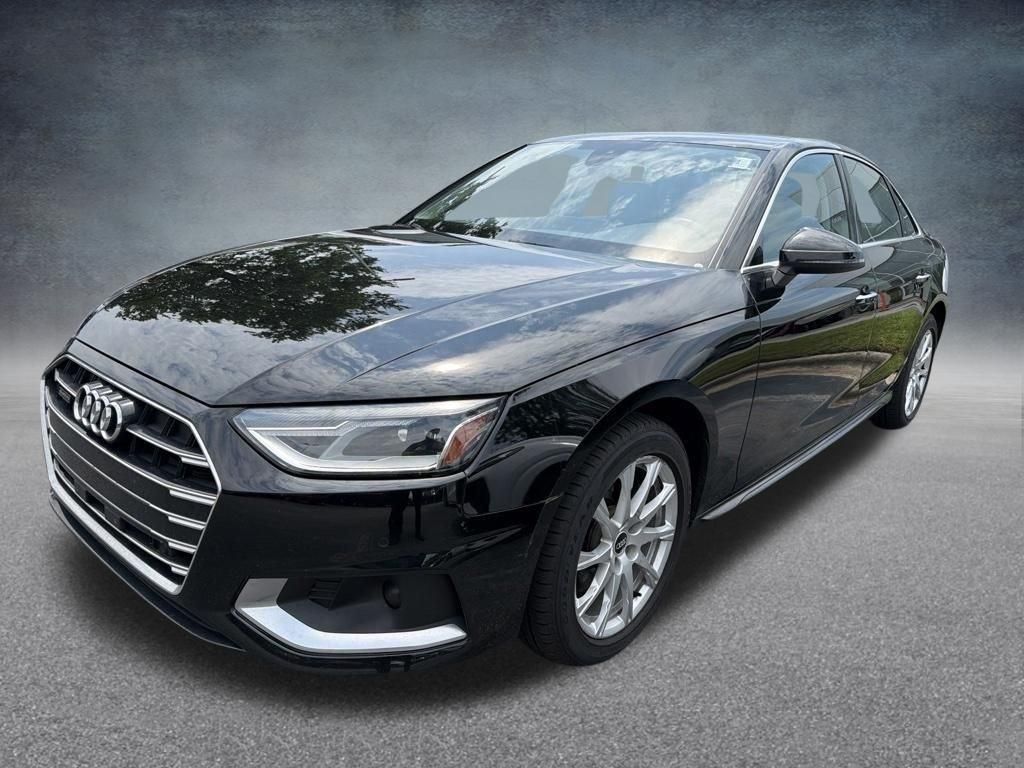 Brilliant Black 2021 Audi A4 Sedan All-Wheel Drive 7-Speed Automatic