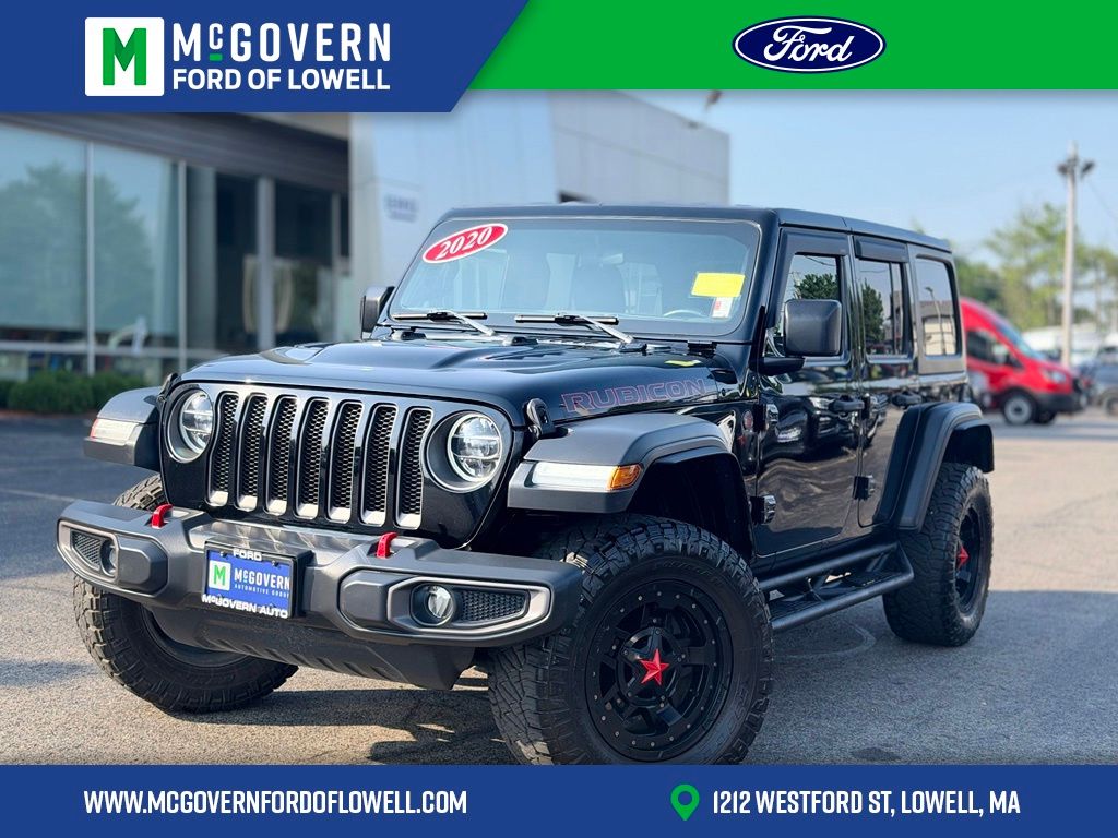 Black Clearcoat 2020 Jeep Wrangler SUV / Crossover Four-Wheel Drive 8-Speed Automatic