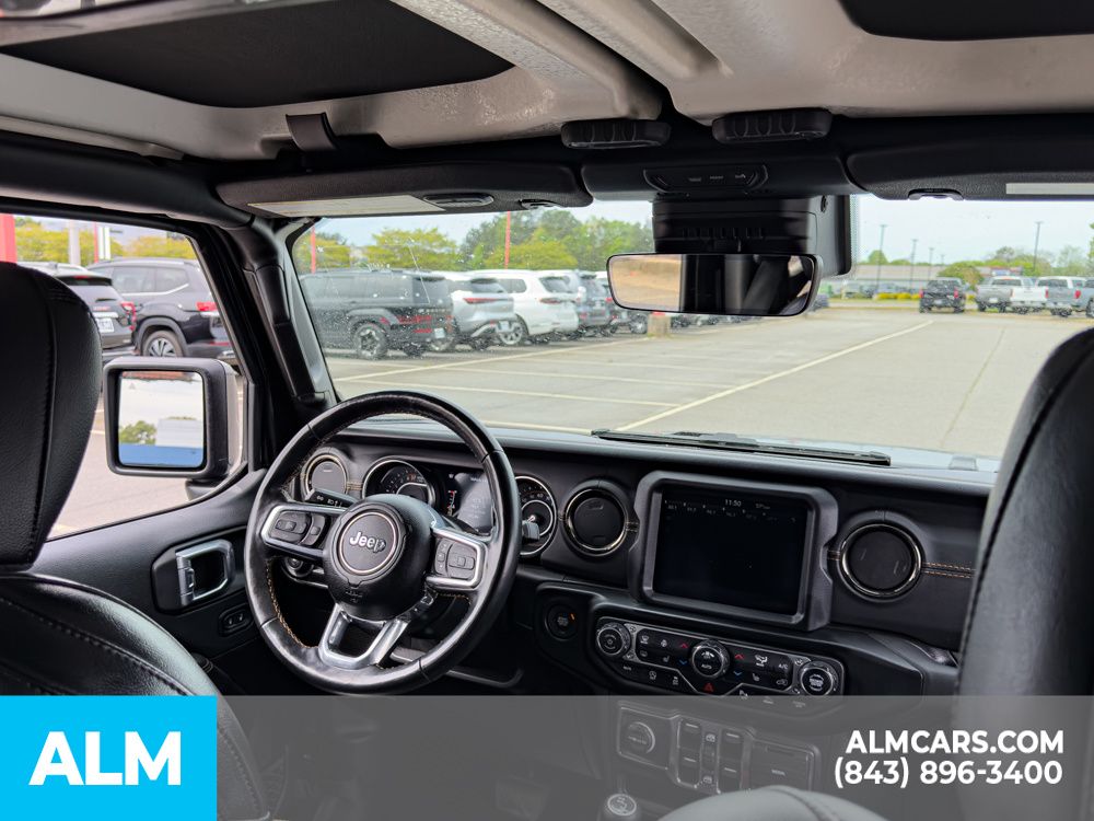Used 2022 Black Clearcoat Jeep Unlimited Sahara High Altitude image 28