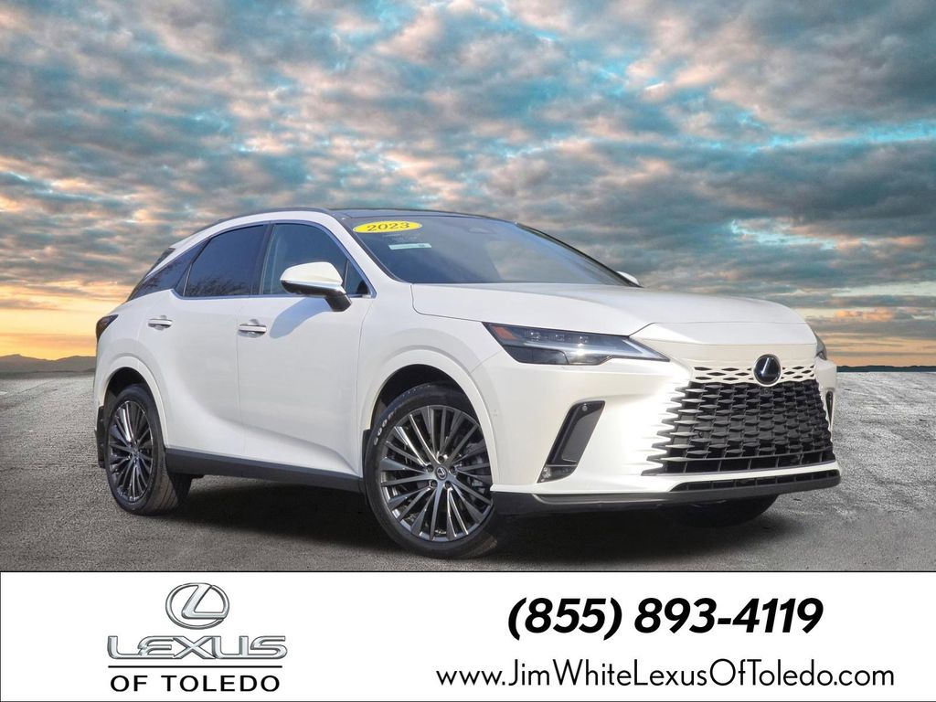 Ultra White 2023 Lexus RX Hybrid 350h Luxury AWD SUV / Crossover All-Wheel Drive Continuously Variable Transmission