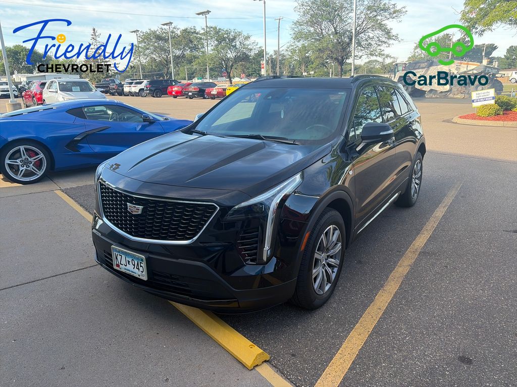 Stellar Black Metallic 2023 Cadillac XT4 SUV / Crossover Four-Wheel Drive 9-Speed Automatic
